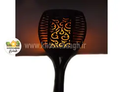 چراغ سولار مدل لانه زنبوری ( مشعل)