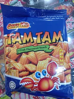چیپس خرچنگ Snek Ku مدل Tam Tam