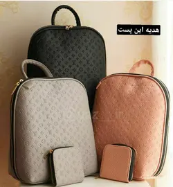 کوله پشتی زنانه کد KF175