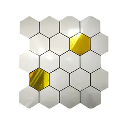 دیوار پوش چسبی لونه زنبوری مدل R2