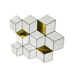 کاشی چسبی طرح مکعب مدل R4