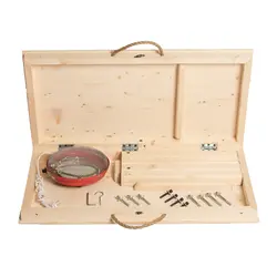 کرسی تاشو چوبی به همراه هیتر برقی ساخت ایران