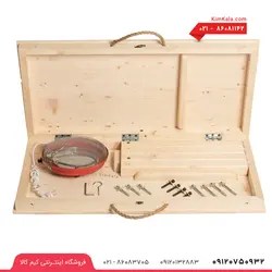 کرسی تاشو چوبی به همراه هیتر برقی ساخت ایران