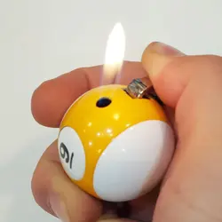 فندک طرح توپ بیلیارد