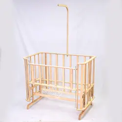 تخت کنار مادر چوبی گهواره ای مدل آنجل - فروشگاه اینترنتی کودک امروز