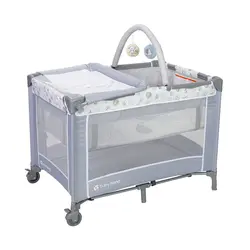 تخت و پارک نوزاد دوکاره بغل بازشو Babytrend - فروشگاه اینترنتی کودک امروز