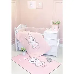 قیمت و خرید فرش اتاق کودک طرح خرگوش لوس | کودک امروز