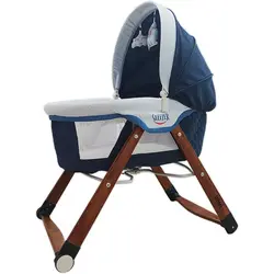 گهواره چوبی تاشو قابل حمل كیوی Kiwi [ خرید با بهترین قیمت ]