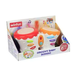 طبل موزیکال دوقلوی وین فان Winfun Jr. Rock Band Drum Set - فروشگاه اینترنتی کودک امروز