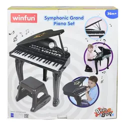 ست پیانو مشکی وین فان Winfun Symphonic Grand Piano - فروشگاه اینترنتی کودک امروز