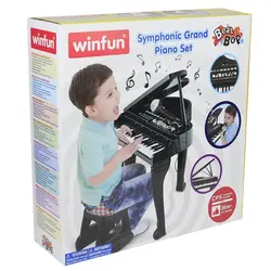 ست پیانو مشکی وین فان Winfun Symphonic Grand Piano - فروشگاه اینترنتی کودک امروز