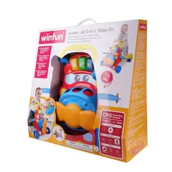 واکر هواپیما 2 کاره وین فان Winfun 2-in-1 Ride-On - فروشگاه اینترنتی کودک امروز