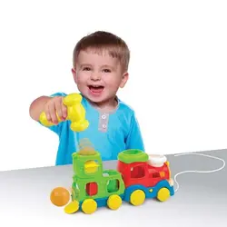 قطار کشیدنی و چکش خور وین فان Pound 'N Play Train - فروشگاه اینترنتی کودک امروز