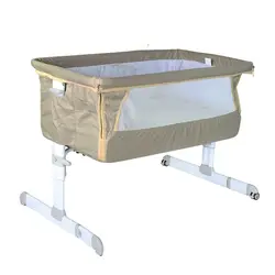 تخت کنار مادر دلیجان مدل ویرا سایبان دار Vira - فروشگاه اینترنتی کودک امروز