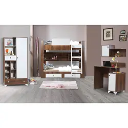 سرویس خواب نوزاد نوجوان مدل دوطبقه لکسوس - فروشگاه اینترنتی کودک امروز