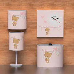 سرویس روتختی نوزاد هفت تکه مدل بندرخت خرس - فروشگاه اینترنتی کودک امروز