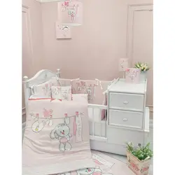 سرویس روتختی نوزاد هفت تکه مدل بندرخت خرگوش - فروشگاه اینترنتی کودک امروز