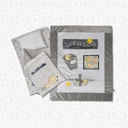 سرویس روتختی نوزاد هفت تکه طرح نوزاد - فروشگاه اینترنتی کودک امروز