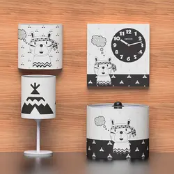 سرویس روتختی نوزاد هفت تکه طرح سرخپوست - فروشگاه اینترنتی کودک امروز