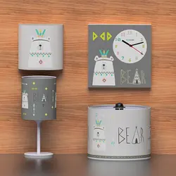 سرویس روتختی نوزاد هفت تکه طرح سرخپوست - فروشگاه اینترنتی کودک امروز