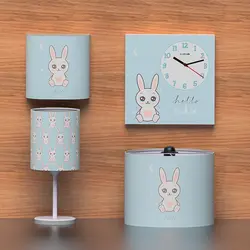 سرویس روتختی نوزاد هفت تکه طرح خرگوش لوس - فروشگاه اینترنتی کودک امروز