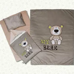 سرویس روتختی نوزاد هفت تکه طرح خرس من - فروشگاه اینترنتی کودک امروز