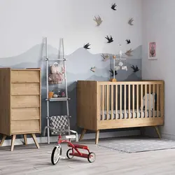 سرویس تخت و کمد نوزاد مدل وینتیج Vintage - فروشگاه اینترنتی کودک امروز