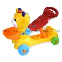 خرید واکر 4 کاره بیبی ماک Baby mak مدل زرافه | بهترین قیمت