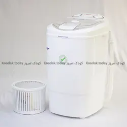 مینی واش کایزر 3.5 کیلوگرمی درب شیشه ای Kaiser - فروشگاه اینترنتی کودک امروز