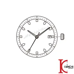 موتور ساعت مچی میوتا 2115 تقویم دار