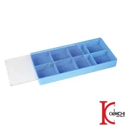 جعبه ابزار و جداکننده 8 خانه