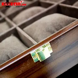 جعبه چوبی ساعت 12 عددی