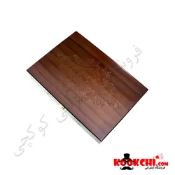 جعبه چوبی ساعت 12 عددی