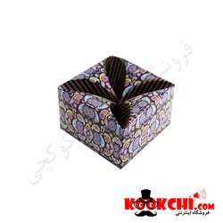 جعبه کادویی مکعبی کاغذی