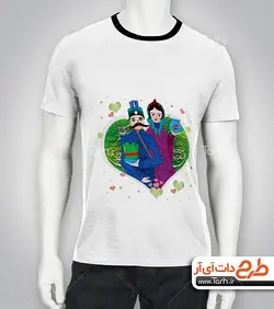 تیشرت با طرح  تی شرت نوروز