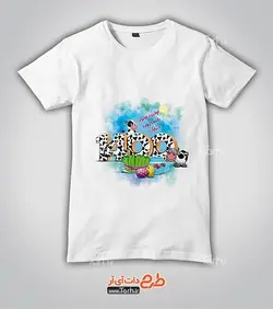 تیشرت با طرح تی شرت عید نوروز