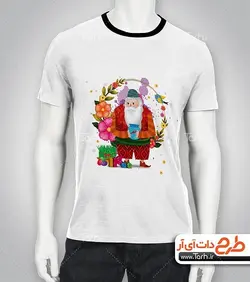 تیشرت با طرح تی شرت نوروز