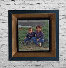 چاپ عکس دلخواه-کاشی 20*20 با قاب