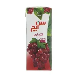 آبمیوه انگور قرمز سن ایچ 200 میل 6260100601000