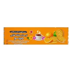 بیسکویت ساقه طلایی کرمدار با طعم پرتقال 192 گرمی مینو 6260111340172