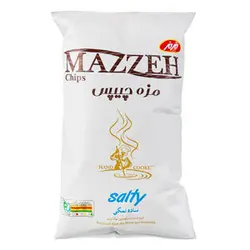 مزه چیپس مزمز با طعم ساده نمکی مقدار ۶۰ گرم ۶۲۶۰۰۰۲۹۳۳۰۹۴