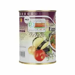 کنسرو خوراک بادمجان یک و یک مقدار 365 گرم 6261111104917