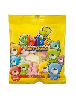 پاستیل خرس عروسکی 90 گرم شیبا6260101401722