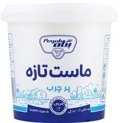ماست پرچرب پگاه مقدار ۱۵۰۰ گرم ۶۲۶۱۴۱۶۱۰۰۹۹۷