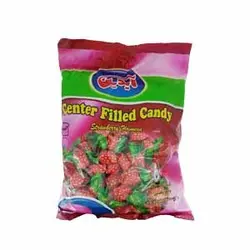 آبنبات با طعم توت فرنگی و مغز پاستیل آیدین مقدار 500 گرم 6260109251817