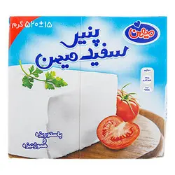 پنیر سفید میهن مقدار ۵۲۰ گرم ۶۲۶۰۱۷۶۸۴۰۰۱۳