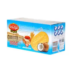 بیسکوییت فرخنده با طعم نارگیل مقدار ۹۰۰ گرم ۶۲۶۰۲۲۲۶۰۰۲۶۴