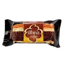 کیک دولایه وانیل کاکائو آلبینا شیرین عسل ۴۰گرم ۶۲۶۱۱۴۹۰۴۳۶۱۵