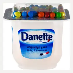 دسر وانیل دنت مقدار ۱۰۰ گرم به همراه دراژه شکلاتی ۶۲۶۱۹۵۹۴۰۲۶۲۶