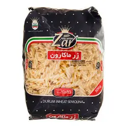 ماکارونی فوسیلی زر ماکارون مقدار ۵۰۰ گرم ۶۲۶۰۵۳۲۸۱۲۰۱۲